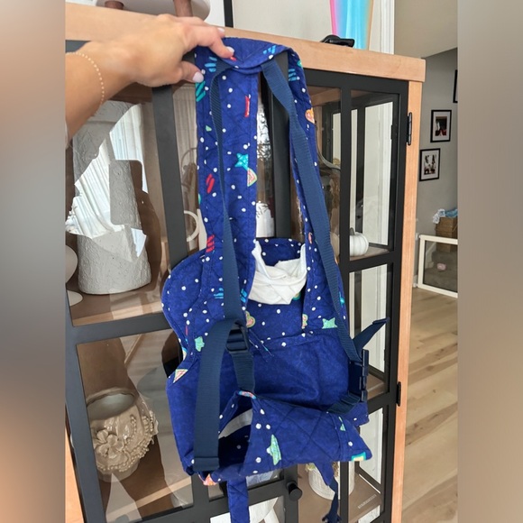 Vintage 1999 Snugli Baby wearable double comfort evenflo nostalgia stars front - Picture 4 of 8